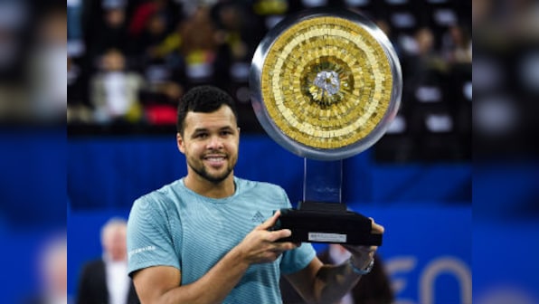 Open Sud de France: Jo-Wilfried Tsonga downs Pierre-Hugues Herbert in straight sets to claim first ATP title since 2017