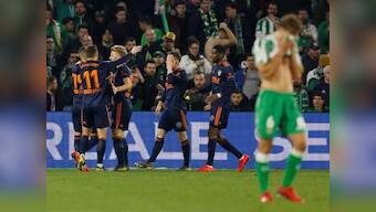 Copa del Rey: Valencia gain advantage in semi-final tie after late comeback earns a draw against Real Betis in first leg