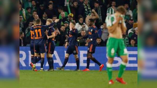 Copa del Rey: Valencia gain advantage in semi-final tie after late comeback earns a draw against Real Betis in first leg