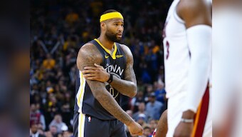 NBA: Kevin Durant's 39 points and DeMarcus Cousins' late free throws lead sluggish Warriors past Heat