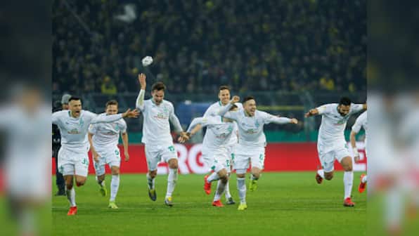 DFB-Pokal: Werder Bremen send flu-hit Borussia Dortmund crashing out via penalty shoot-out; Bayer Leverkusen lose
