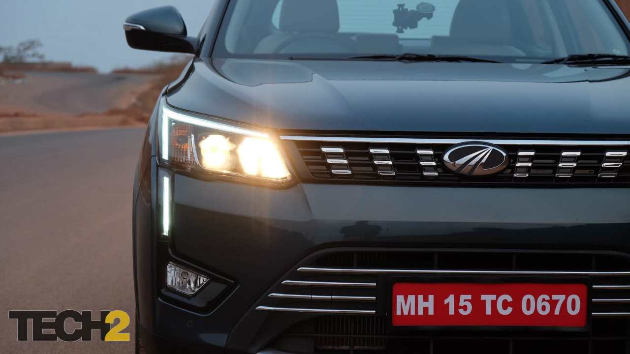 The SUV comes with a chiselled, squared-off bonnet and a neat shoulder line. The SUV comes with a chiselled, squared-off bonnet and a neat shoulder line.