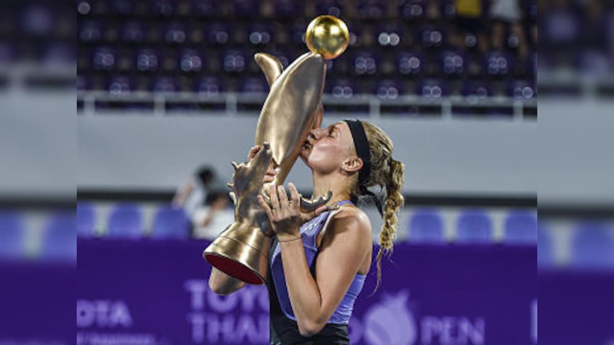 Thailand Open: Dayana Yastremska battles past Ajla Tomljanovic to clinch her second WTA title