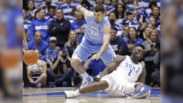 Nike in damage control mode after US college basketball star Zion Williamson suffers injury following shoe blowout