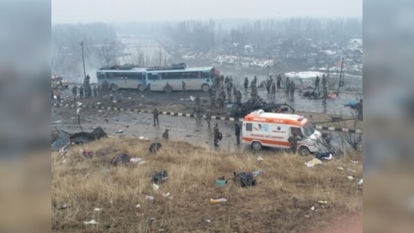 Pulwama terror attack: Narendra Modi, Arun Jaitley, Rahul Gandhi condemn 'cowardly' attack on CRPF jawans, say sacrifices won't go in vain