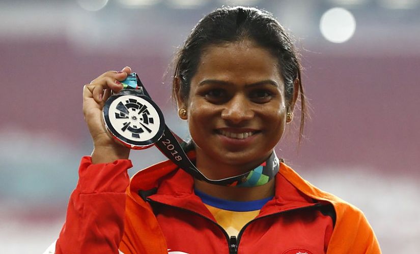 The new rules won't affect Dutee Chand as she competes in the 100m and 200m events. AFP
