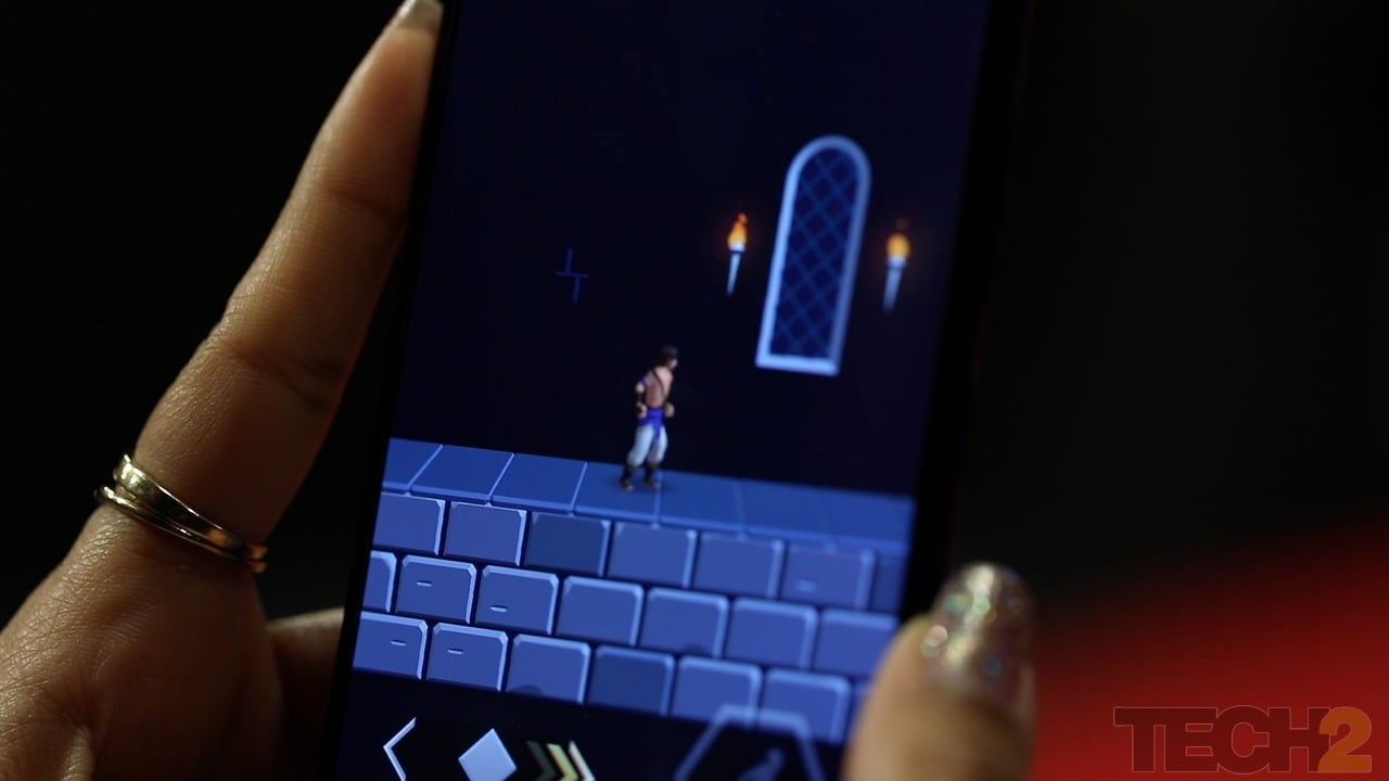 Playing Prince of Persia on Vivo V15 Pro. Image: tech2/Nandini Yadav