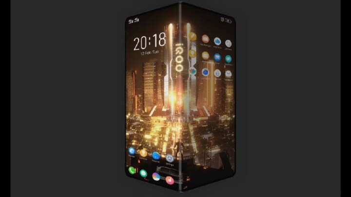 First renders of Vivo iQOO's foldable smartphone emerge revealing outward fold