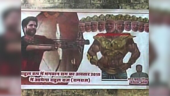 Rama, Ravana and Jhansi Ki Rani: Political leaders are often likened to historical figures, potrayed as demons and gods