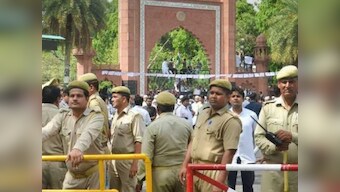 14 AMU students charged with sedition for assaulting BJP youth wing members during Asaduddin Owaisi's visit