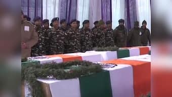 Pulwama terror attack: Mortal remains of CRPF personnel to be flown to their homes later today