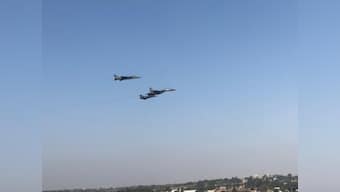 Aero India Show 2019: Three IAF aircraft including a Su-30MKi in lead fly in 'missing man' position to honour Wg Cdr Sahil Gandhi