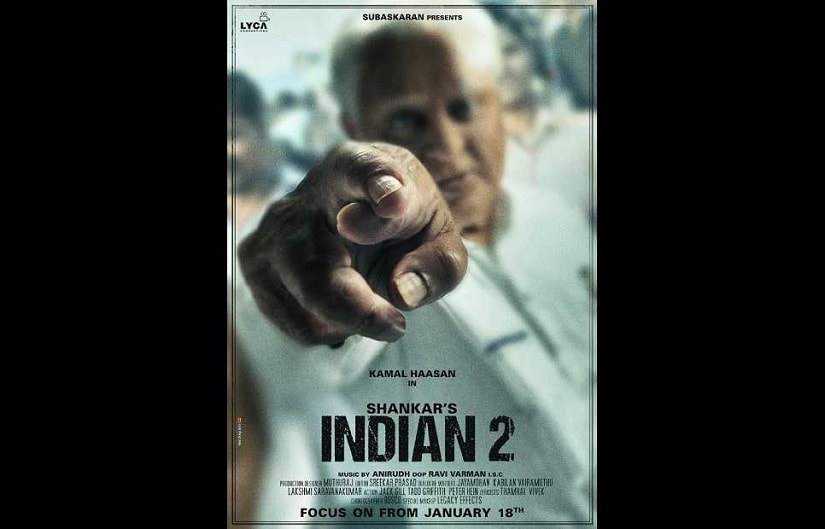 First look of Indian 2. Image from Twitter