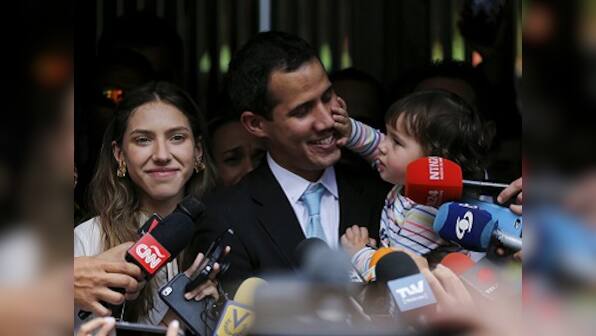 Venezuela's Juan Guaido warns security officers to stay away from family, accuses them of ‘showing up’ unannounced