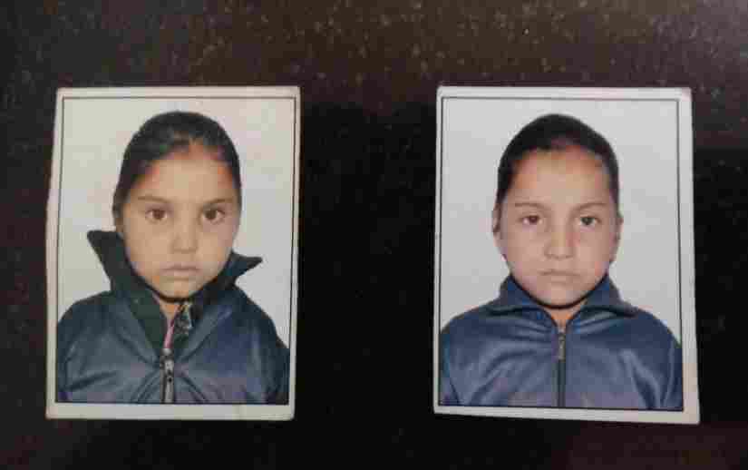 Manveer and Santoshi's two daughters, who they had to leave behind in Rautu Ki Beli. Varsha Singh
