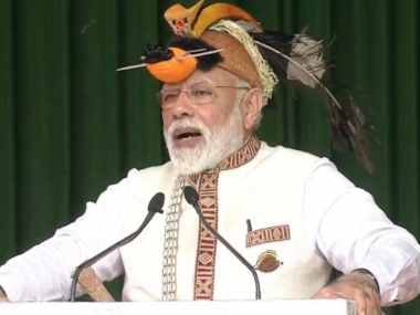 Narendra Modi lays foundation of projects worth Rs 4,000 crore in Arunachal Pradesh, vows to improve connectivity in state Narendra Modi lays foundation of projects worth Rs 4,000 crore in Arunachal Pradesh, vows to improve connectivity in state