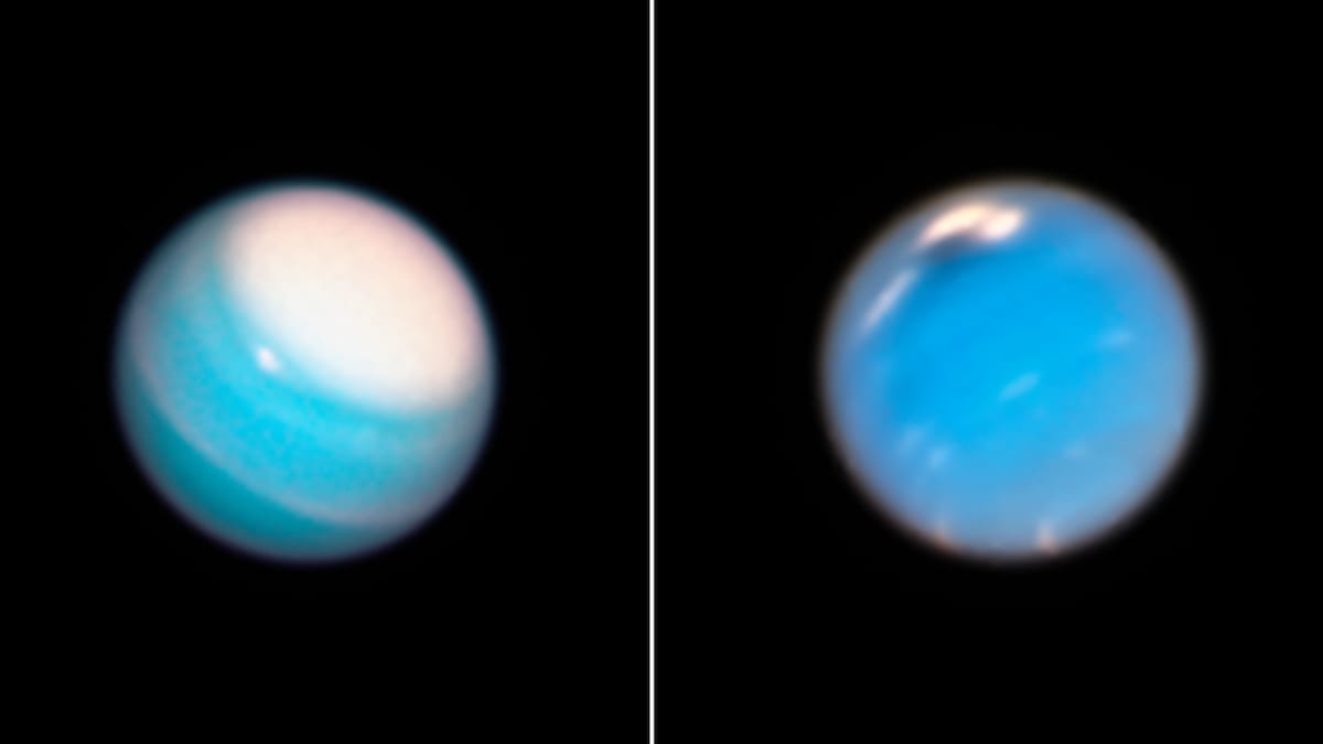 neptune from hubble telescope pictures