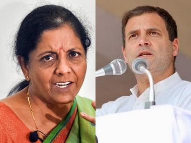 Rafale: Nirmala Sitharaman, Mukhtar Abbas Naqvi approach EC over Rahul Gandhi's 'abusive, untrue' language against Modi Rafale: Nirmala Sitharaman, Mukhtar Abbas Naqvi approach EC over Rahul Gandhi's 'abusive, untrue' language against Modi