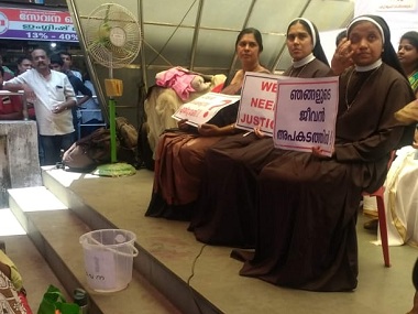 Kerala rape case: Despite Jalandhar diocese PRO's letter confirming ouster from convent, protesting nuns remain defiant Kerala rape case: Despite Jalandhar diocese PRO's letter confirming ouster from convent, protesting nuns remain defiant