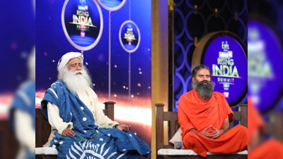 News18 Rising India Summit: Ramdev calls for 'big steps' after Pulwama attack; Jaggi Vasudev cautions against war-mongering