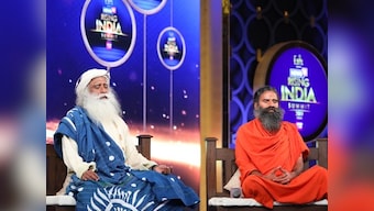 News18 Rising India Summit: Ramdev calls for 'big steps' after Pulwama attack; Jaggi Vasudev cautions against war-mongering