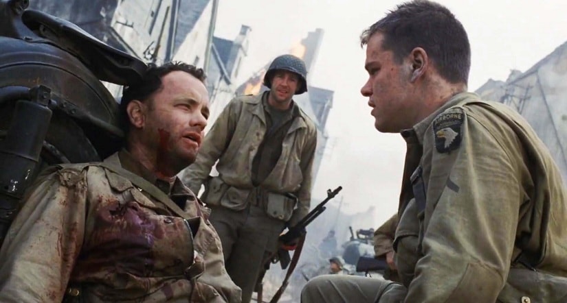   A photo of Saving Private Ryan. Image via Twitter / @ clbadicsman70 