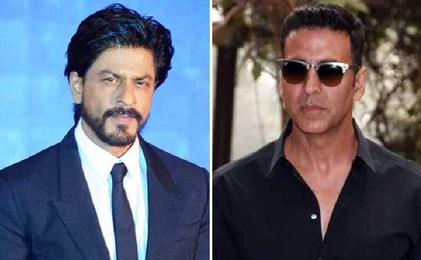 Shah Rukh Khan and Akshay Kumar. Image from Twitter