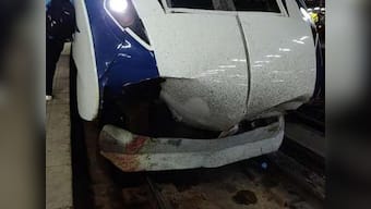 Train 18 runs into a spot: Vande Bharat Express hits motorcycle, cattle in one journey; reaches Delhi 95 minutes late
