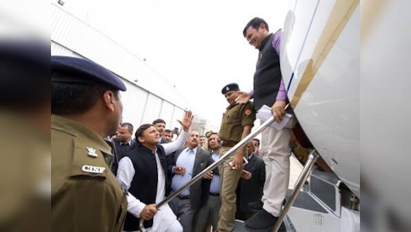 Rajya Sabha adjourned till 2 pm amid protests by SP members after Akhilesh Yadav was stopped at Lucknow airport