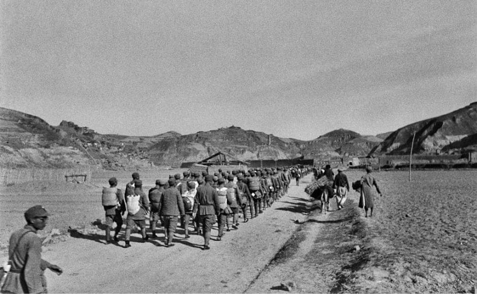 An exhibition titled Envisioning Asia: Gandhi and Mao in the photographs of Walter Bosshard at Dr. Bhau Daji Lad Museum in Mumbai has on display works by the Swiss photographer that document Mahatma Gandhi's freedom movement, the revolutionary Mao Zedong and the Red army in China. Image courtesy Fotostiftung Schweiz / Archiv für Zeitgeschichte An exhibition titled Envisioning Asia: Gandhi and Mao in the photographs of Walter Bosshard at Dr. Bhau Daji Lad Museum in Mumbai has on display works by the Swiss photographer that document Mahatma Gandhi's freedom movement, the revolutionary Mao Zedong and the Red army in China. Image courtesy Fotostiftung Schweiz / Archiv für Zeitgeschichte
