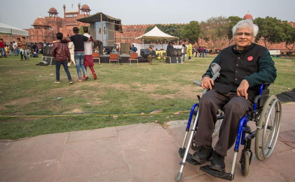 Vivan Sundaram, who is one of Indian’s most prolific contemporary artists and active political voices, attending the festival. Vivan Sundaram, who is one of Indian’s most prolific contemporary artists and active political voices, attending the festival.