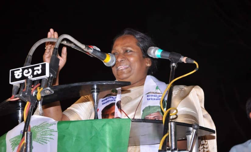 Ruth Manorama. Image courtesy Facebook page/Ruth Manorama