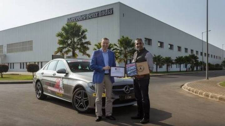 Mercedes Benz C-Class sets news endurance national record with 2,200km clocked in 24 hours