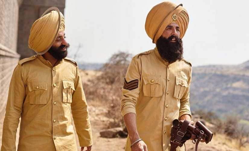 Akshay Kumar in a still from Kesari. Image from Twitter