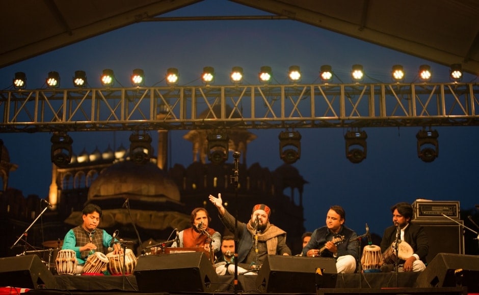 Dhruv Sangari, a well known Sufi musician and qawwali singer, classically trained by the renowned maestro Ustad Nusrat Fateh Ali Khansaheb. Dhruv Sangari, a well known Sufi musician and qawwali singer, classically trained by the renowned maestro Ustad Nusrat Fateh Ali Khansaheb.