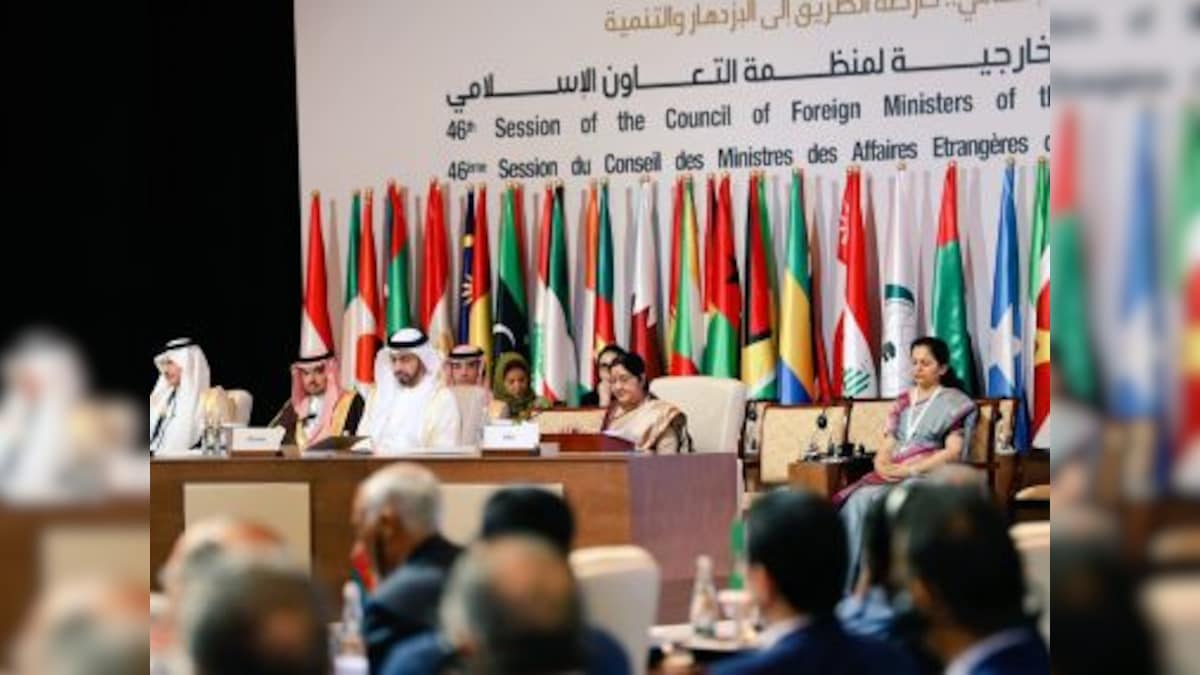 At OIC Summit, without naming Pakistan, Sushma Swaraj says fight against terrorism, not any religion: 'States that harbour terrorists must be isolated'