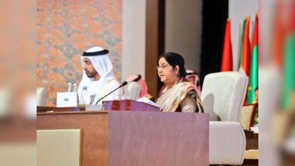 At OIC Summit, Sushma Swaraj's speech a diplomatic coup to put forth India's case on Pakistan to West Asia