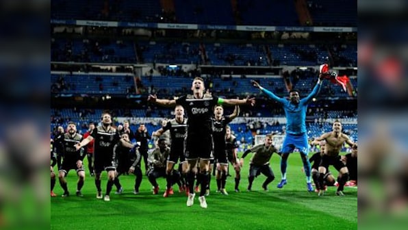 Champions League: Real Madrid dumped out by Ajax after 1-4 humbling; Tottenham Hotspur ease into quarters