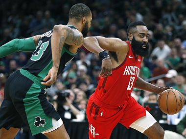 NBA: James Harden powers Rockets to victory against Celtics; Raptors lose to Pistons in overtime NBA: James Harden powers Rockets to victory against Celtics; Raptors lose to Pistons in overtime