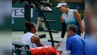 Indian Wells 2019: Garbine Muguruza through after Serena Williams withdraws due to illness; Simona Halep advances