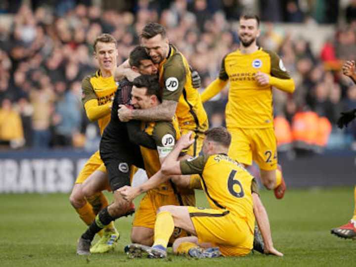 FA Cup: Brighton stage remarkable comeback to reach semi-finals after beating Millwall on penalties