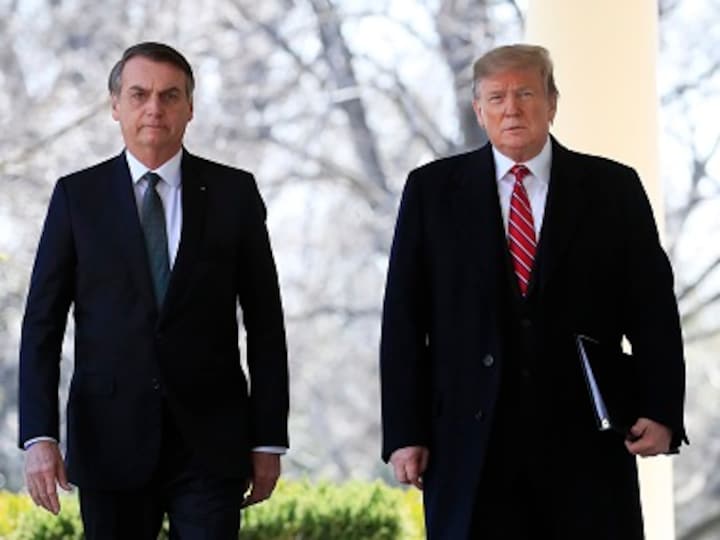 Donald Trump talks to Jair Bolsonaro about allowing US military near Brazil-Venezuela border, warns Caracas of ‘lot tougher’ sanctions