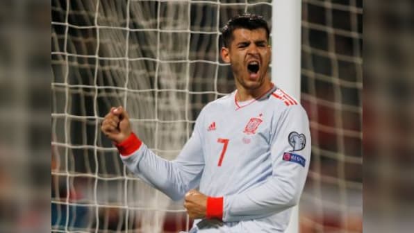 Euro 2020 qualifiers: Alvaro Morata nets brace to continue remarkable revival as Spain see off Malta