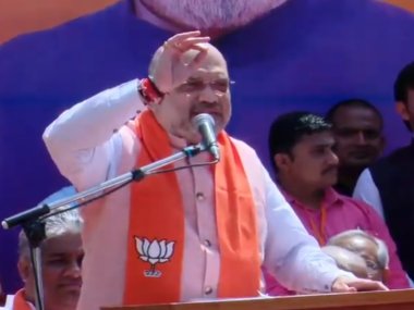 Amit Shah violated poll code by using loudspeakers near hospitals during Ahemdabad rally, complains Gujarat Congress Amit Shah violated poll code by using loudspeakers near hospitals during Ahemdabad rally, complains Gujarat Congress