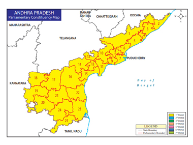 Lok Sabha Election 2019, Andhra Pradesh profile: Guntur, Rajahmundry, Vijayawada among key constituencies of state Lok Sabha Election 2019, Andhra Pradesh profile: Guntur, Rajahmundry, Vijayawada among key constituencies of state