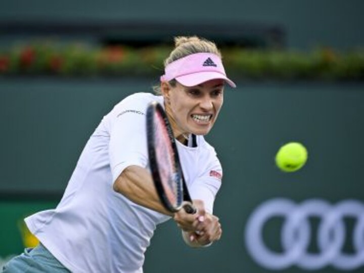 Eastbourne International:  Angelique Kerber sets up quarter-final clash with Simona Halep; Caroline Wozniacki ousted
