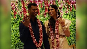 Tamil actor Vishal gets engaged to Arjun Reddy actress Anisha Alla in a private ceremony