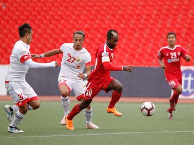 I-League 2018-19: Ansumanah Kromah scores brace as Aizawl FC send Shillong Lajong towards relegation I-League 2018-19: Ansumanah Kromah scores brace as Aizawl FC send Shillong Lajong towards relegation