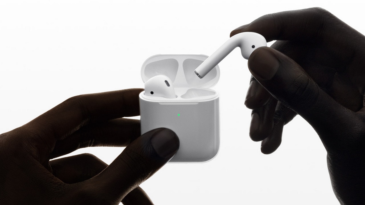 The new Apple AirPods. Image: Apple
