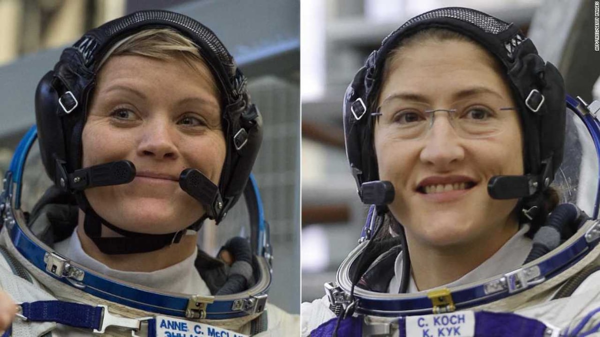 NASA scraps all-women spacewalk because of a lack of well-fitted spacesuits at ISS